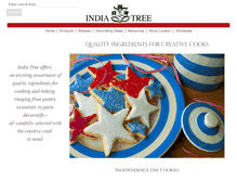 Tablet Screenshot of indiatree.com
